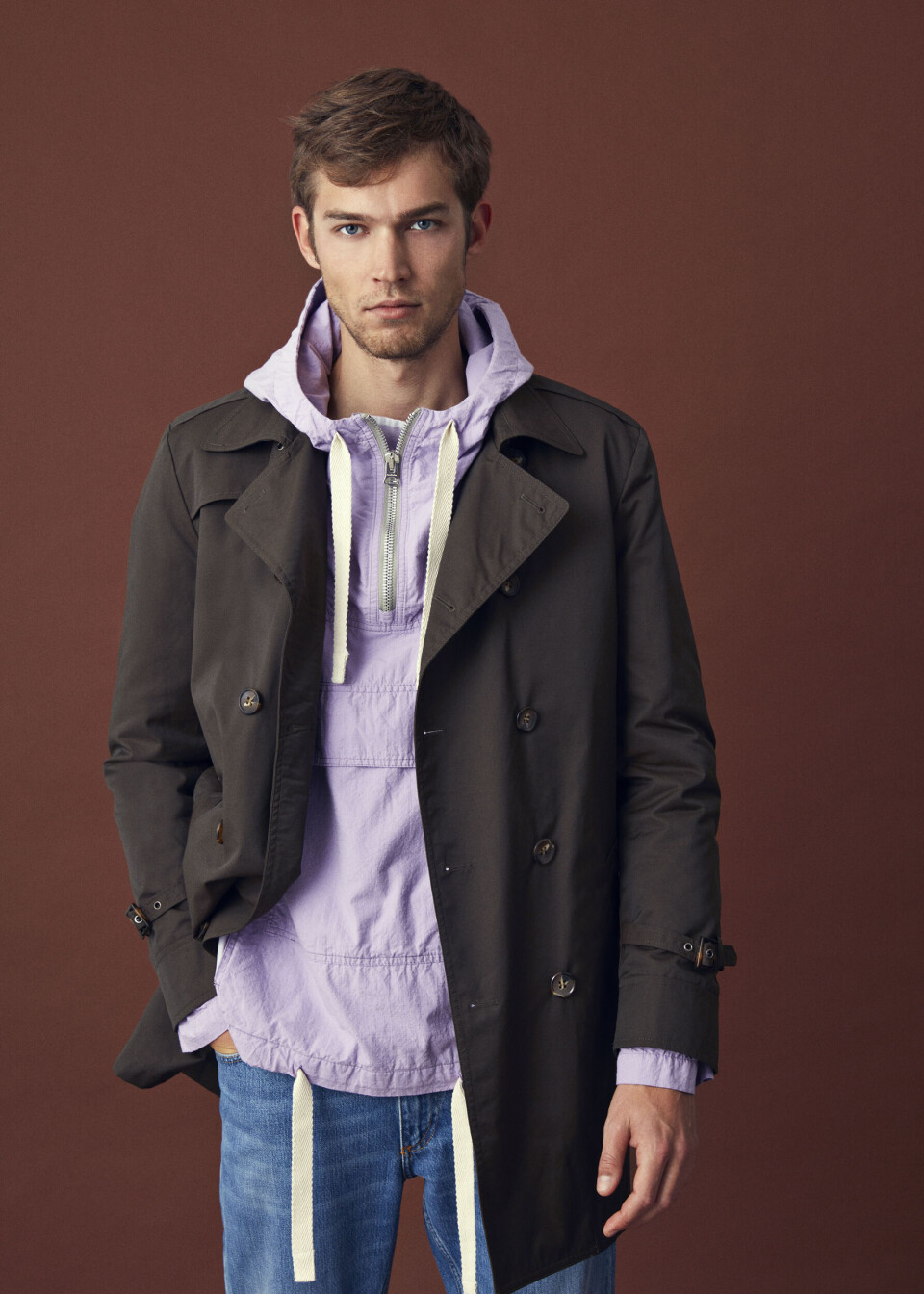 Modeserie: Kom varmt gennem vinteren i uldne lag, rullekraver og lange frakker