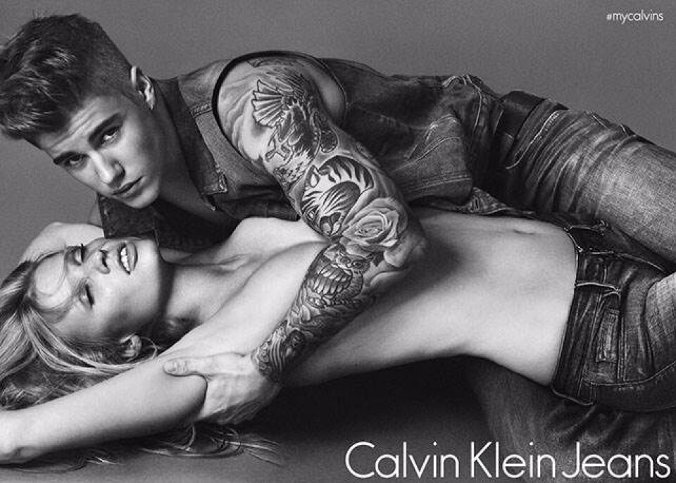 Justin Bieber er Calvin Kleins nye ansigt - og krop