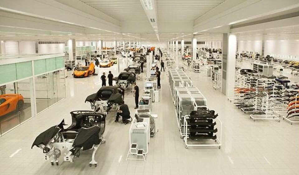 Se billeder: På besøg hos McLaren og Kevin Magnussen