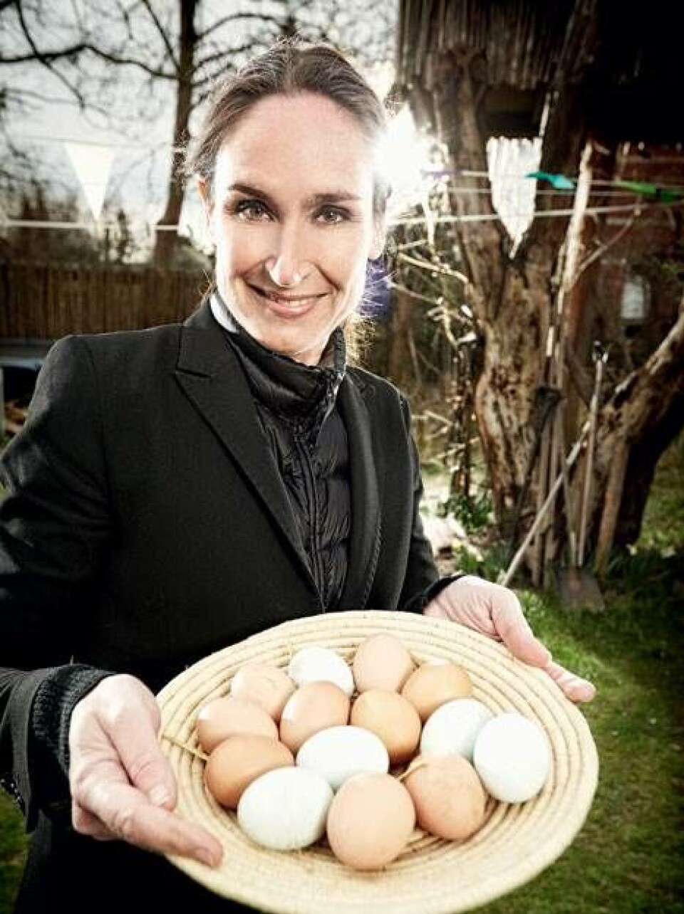 ”Når folk siger til mig, at de ikke har råd til at holde høns eller købe økologisk, så siger jeg, at jeg ikke forstår, hvordan de har råd til at lade være”
