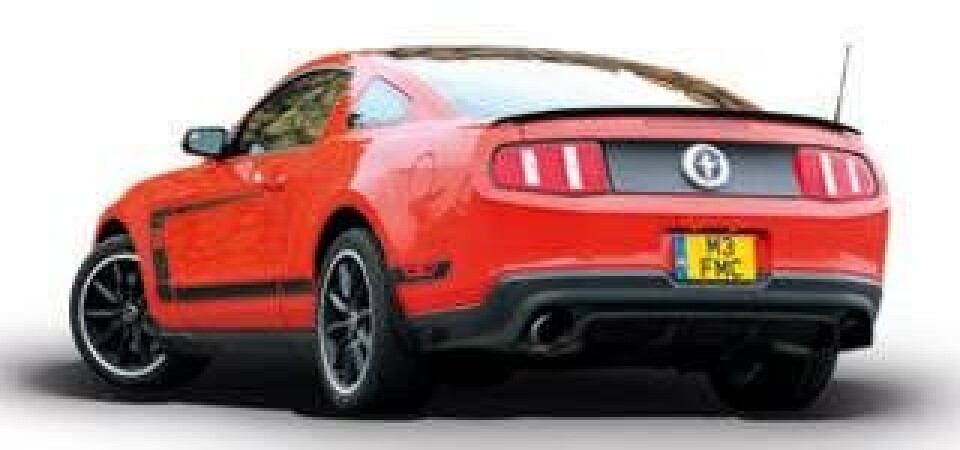Ford Mustang: Chefens bil