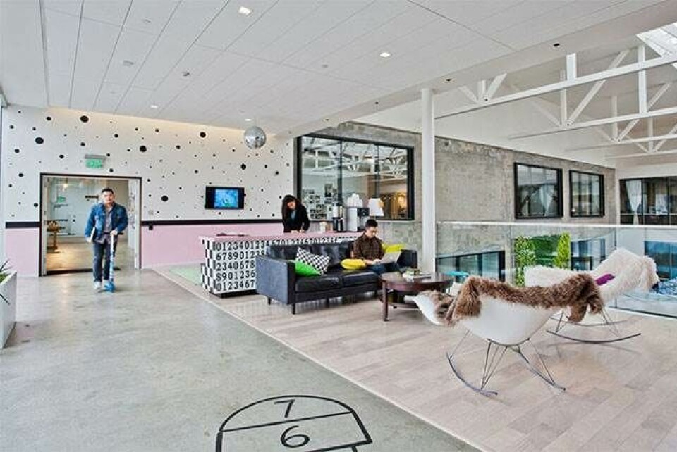 Kom indenfor på AirBNB's nye hovedkontor