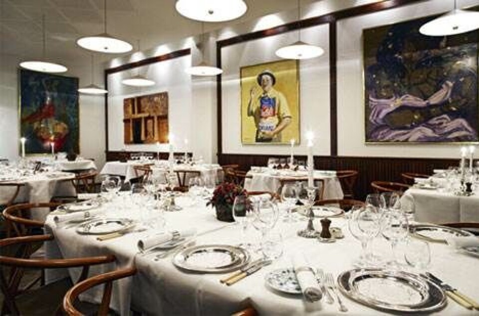 Restaurationen går a la carte