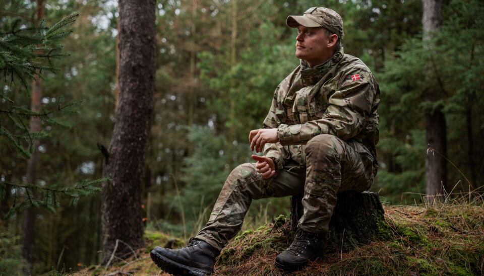 I Forsvaret kommer Kristian helt tæt på den nye virkelighed: ”Det tvinger automatisk én til at reflektere over flere ting”