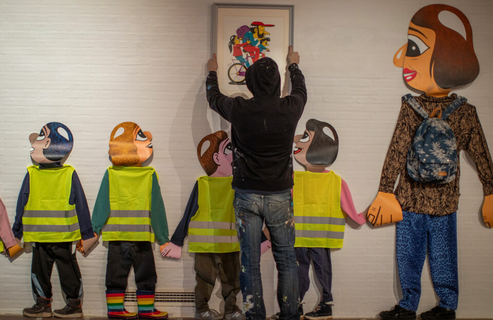 HuskMitNavn udstiller på et museum i … Kastrup?!