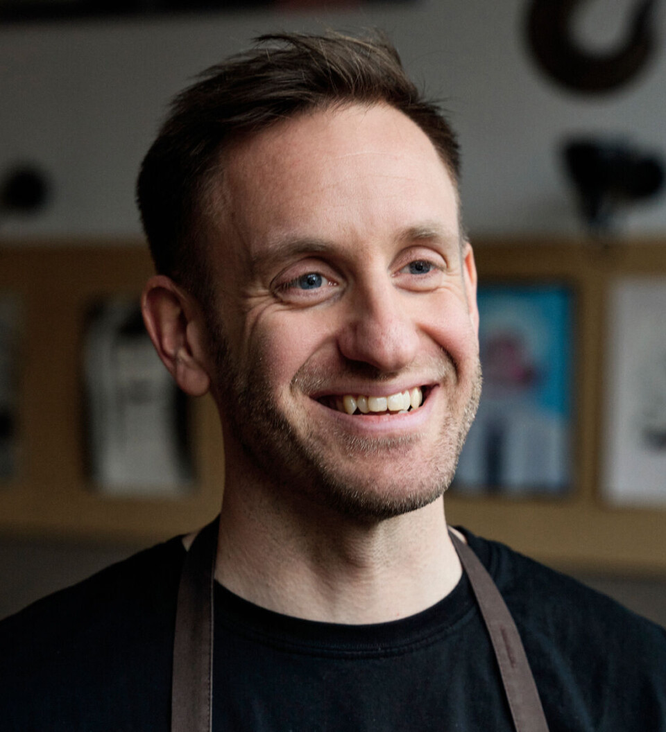Kok Christoffer Schärfe har fundet en god restaurant, hvor han nemt kan have børnene med: ”Det er en helt klassisk fransk bistro”