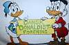 Et banner for Dansk Donaldist-Forening