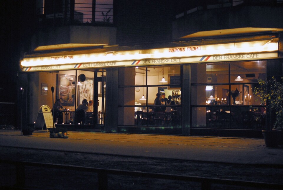 Den Franske Café på Sortedams Dossering holder de fast i
traditionerne.
