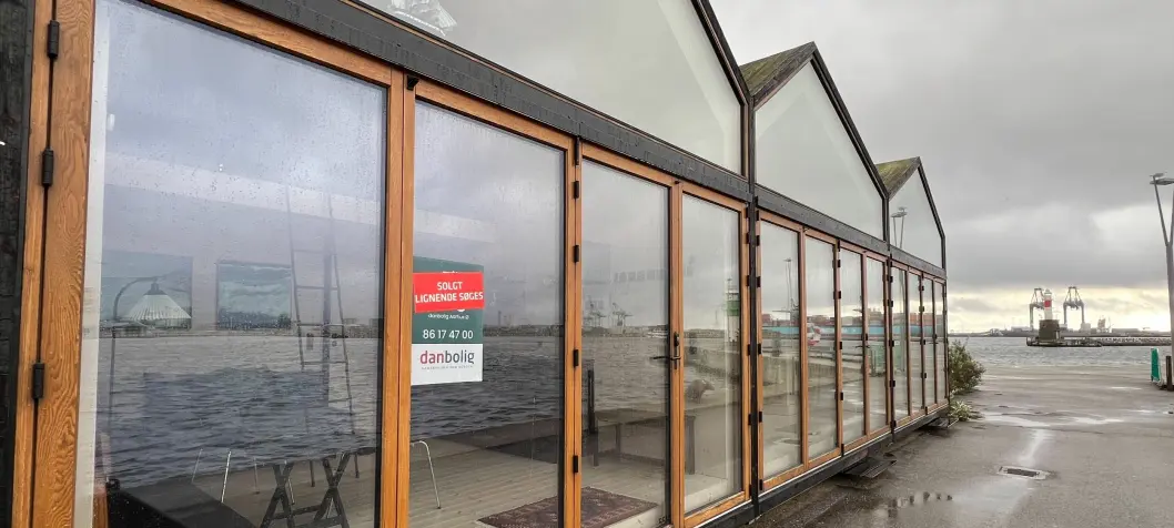 Lille badeskur sætter svimlende prisrekord i Aarhus