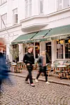 Café Englens indgang